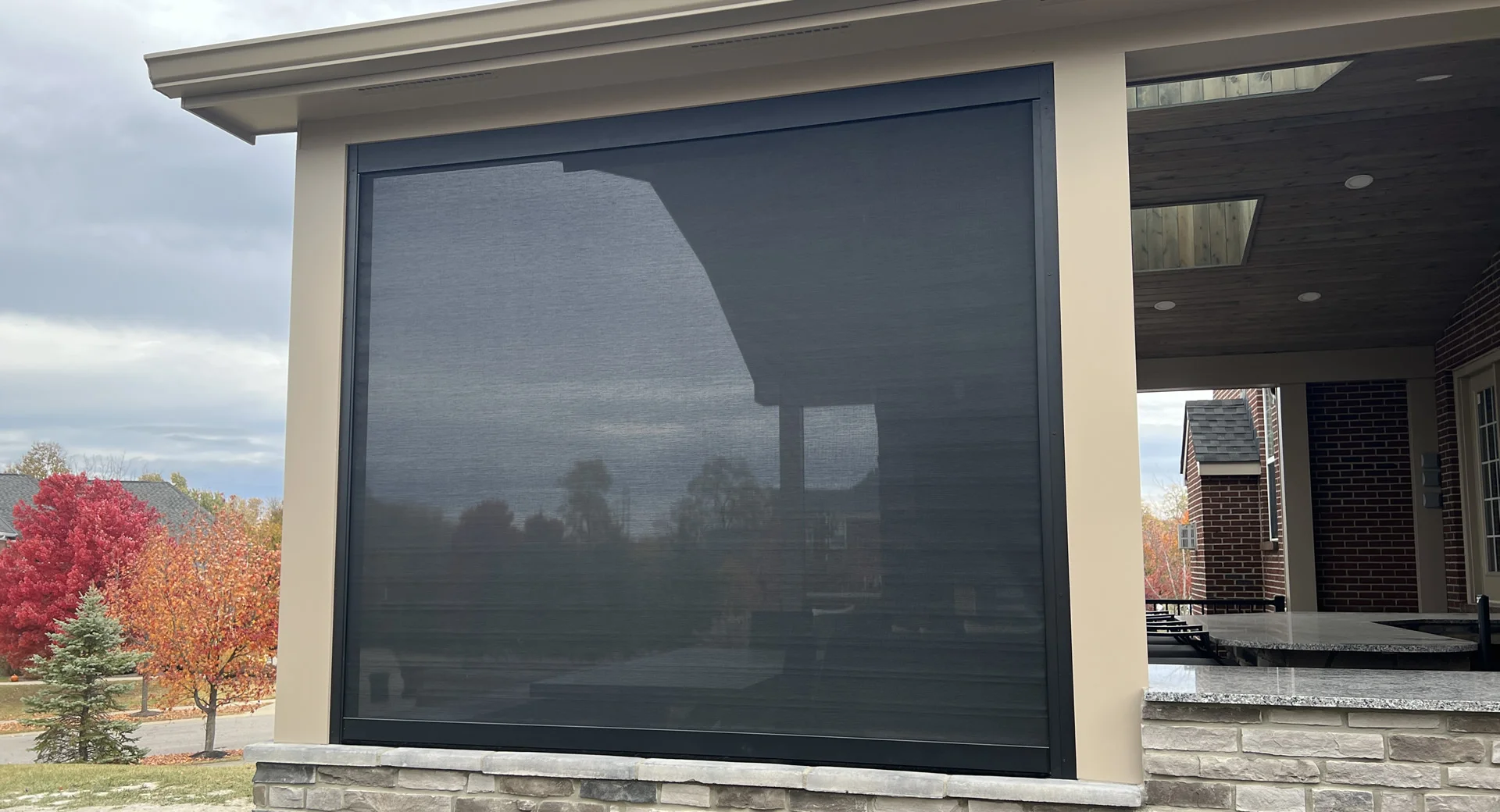 Motorized Patio Shades - Louisville, KY